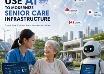 AI senior care illustration for How Countries Use AI to Modernize Senior Care Infrastructure
